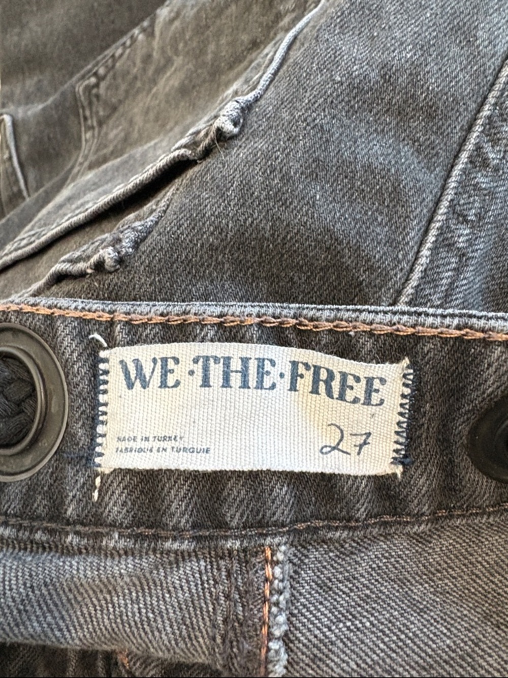 Free People Moxie Pants Black 27 - Picture 9 of 10